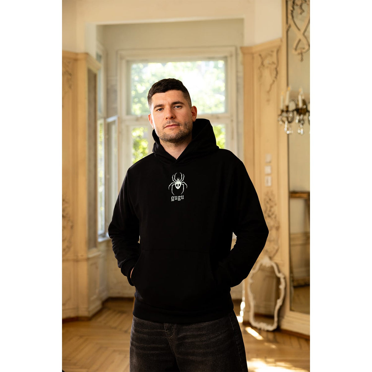 GUGU hoodie "DDZPPM" 3.0 black