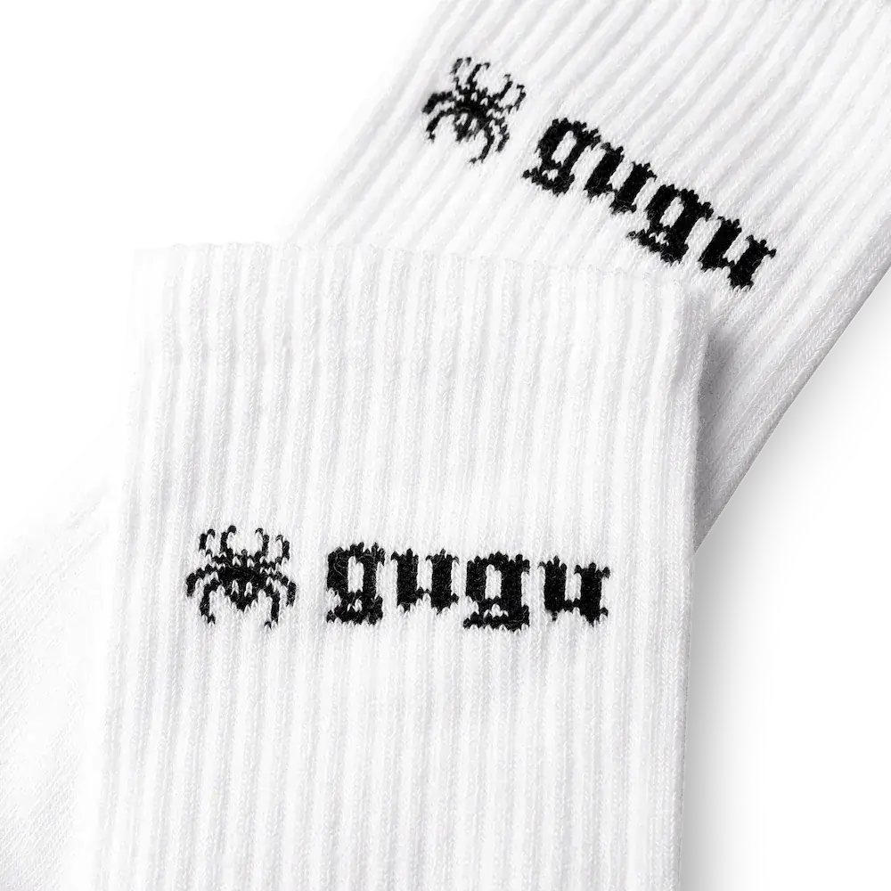 GUGU Skarpetki "GUGU" white basic