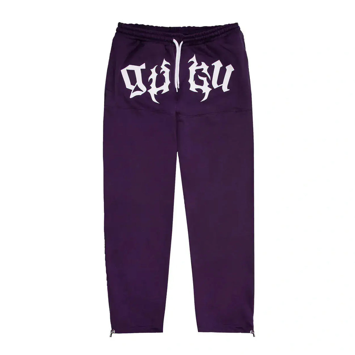 GUGU spodnie dresowe "GUGU TAG" violet