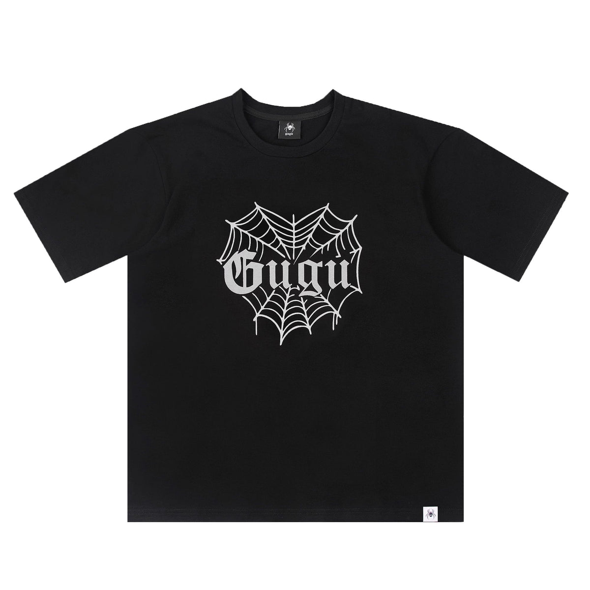 GUGU t-shirt "GUGU HEARTWEB" black