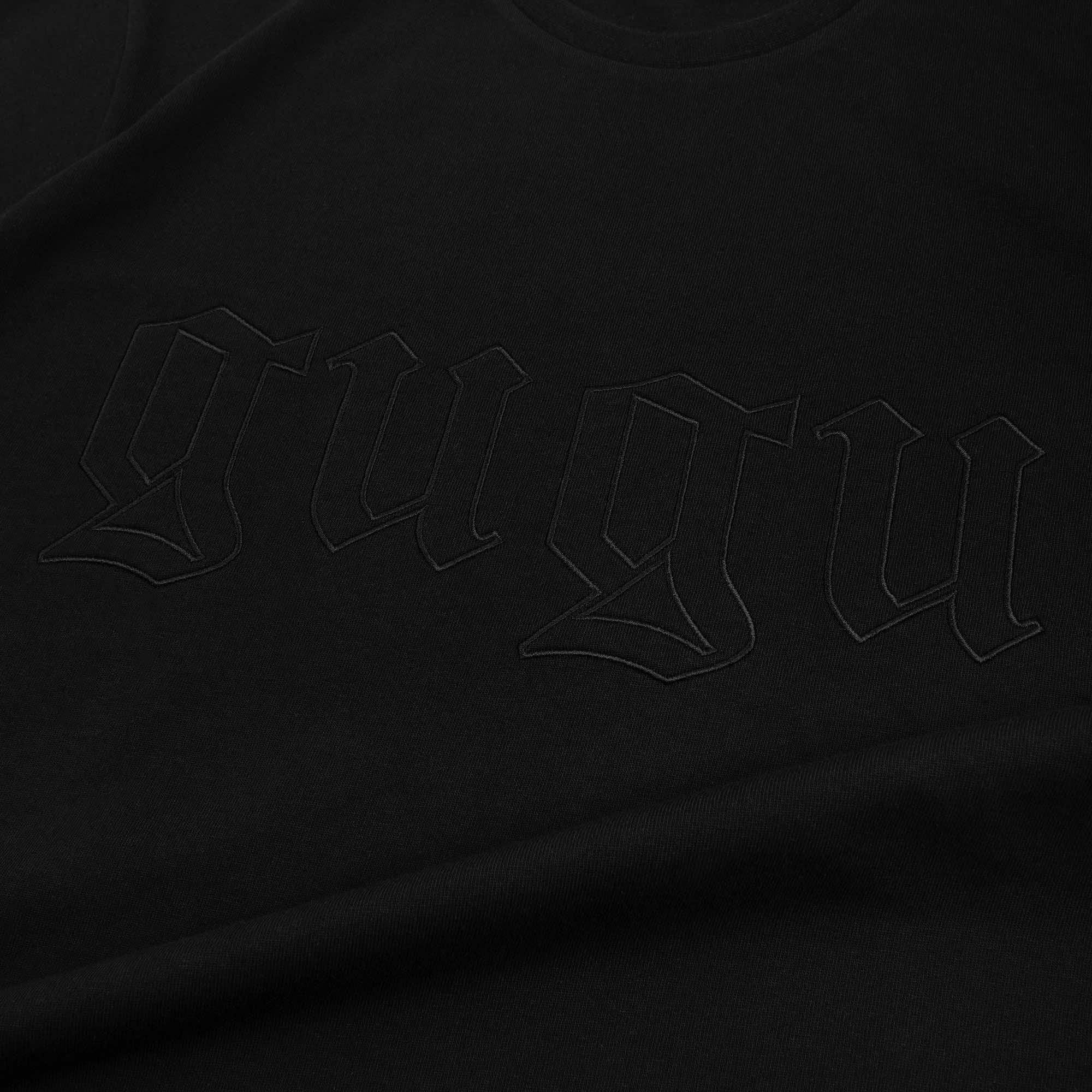 GUGU t-shirt "GUGU OUTLINE" black