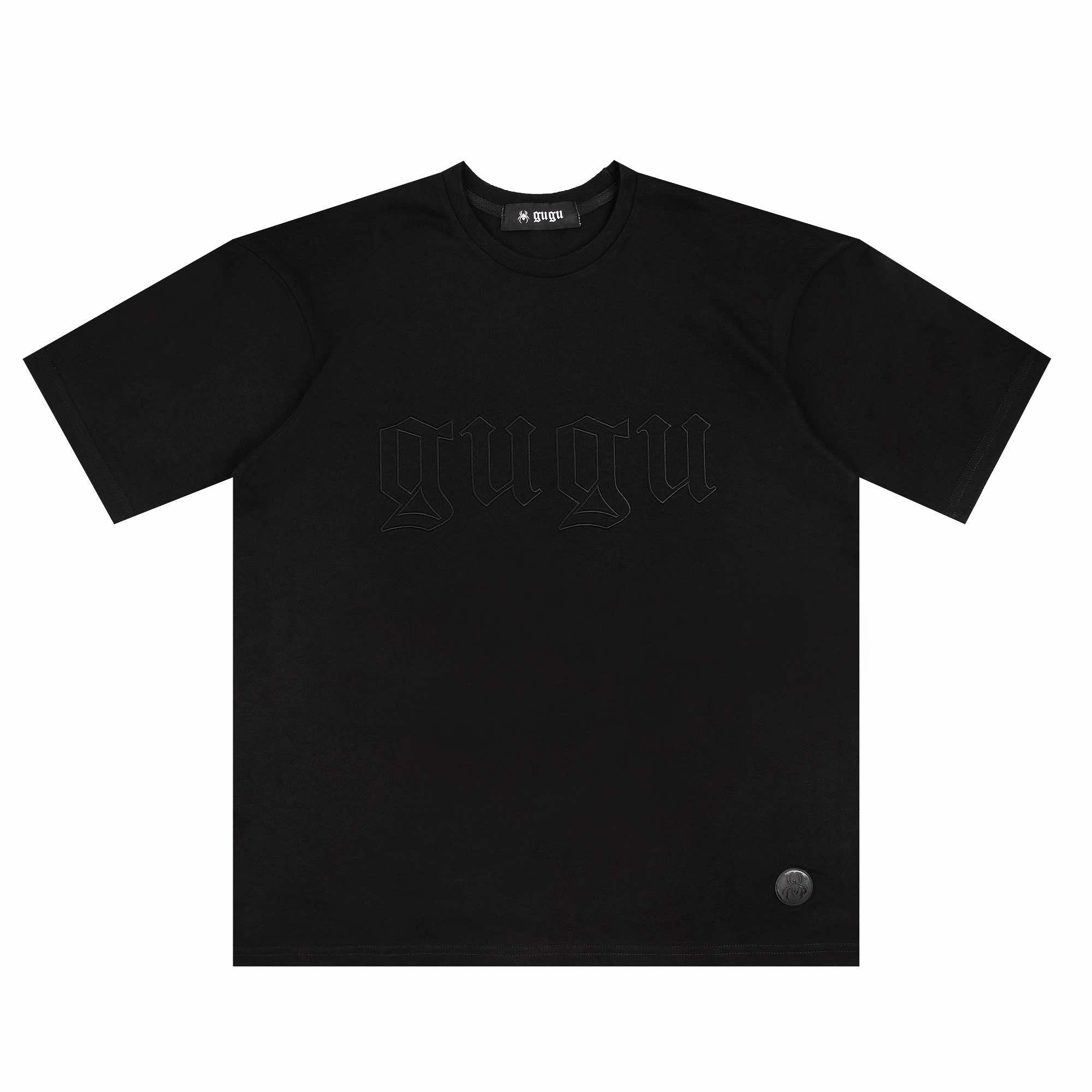 GUGU t-shirt "GUGU OUTLINE" black