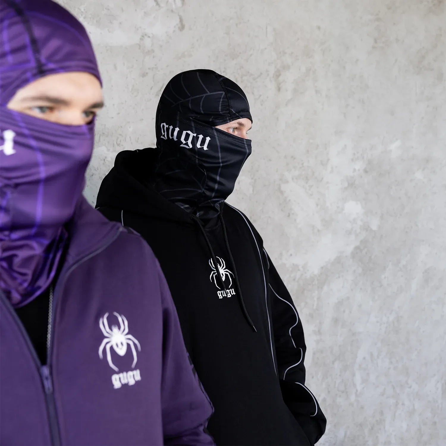 GUGU balaclava "DARK NEST" black
