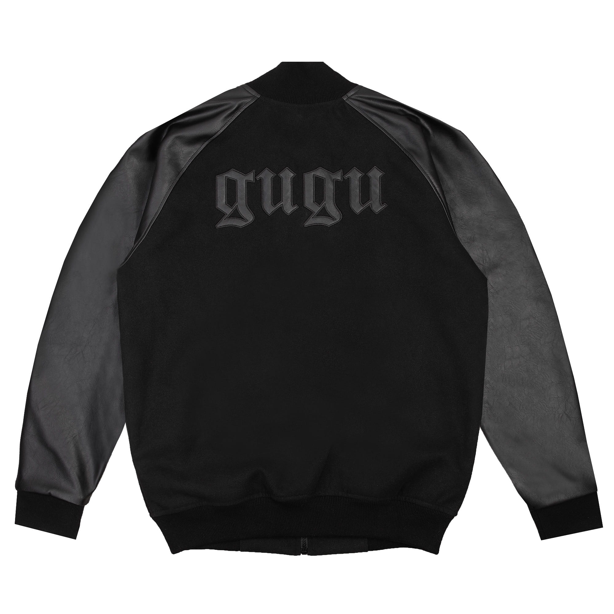 GUGU GUGU Varsity Jacket Black