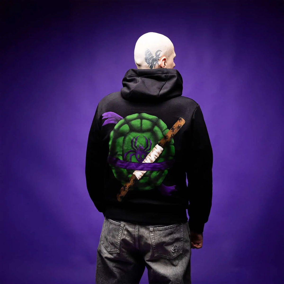 GUGU hoodie „DONATELLO" black
