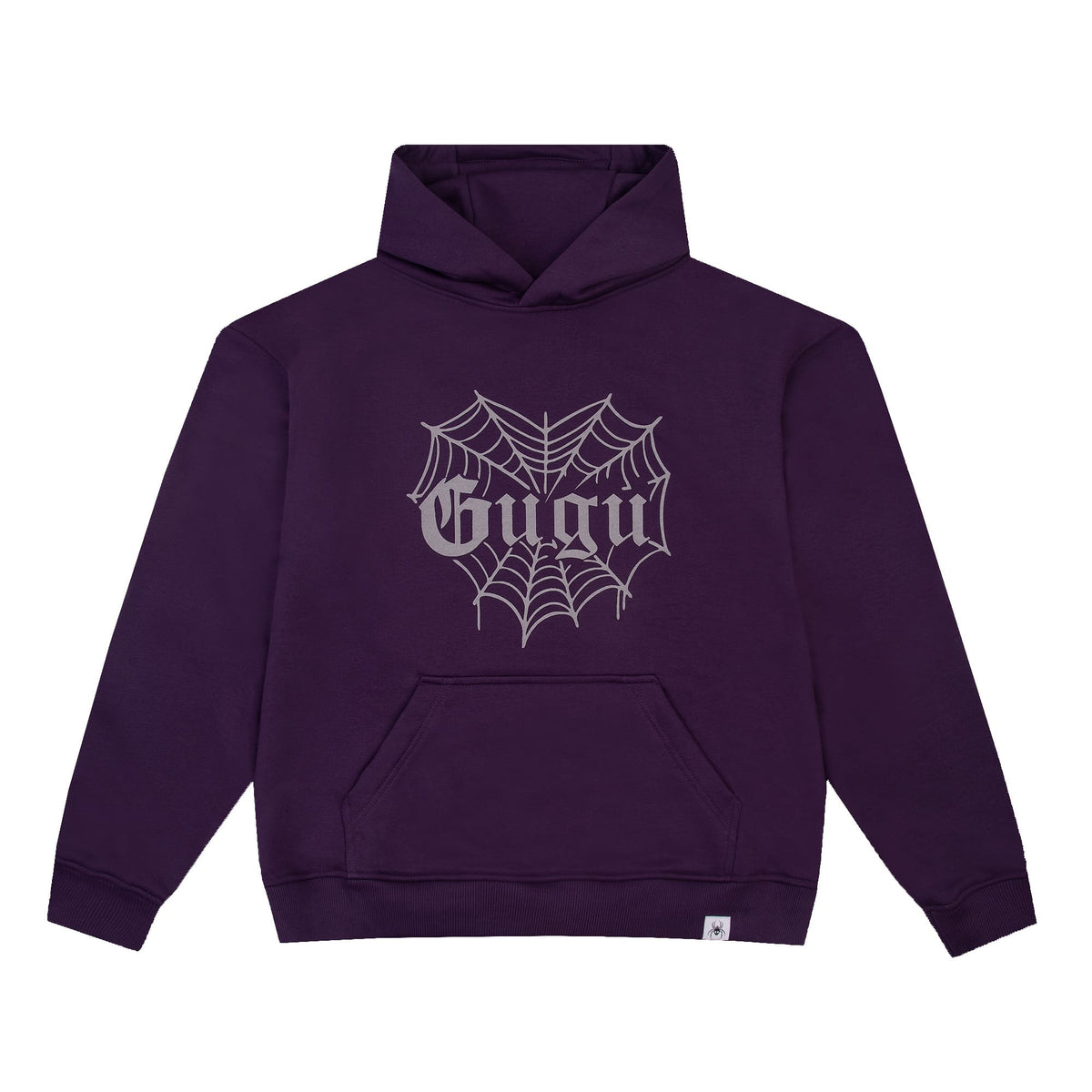 GUGU hoodie "GUGU HEARTWEB" violet
