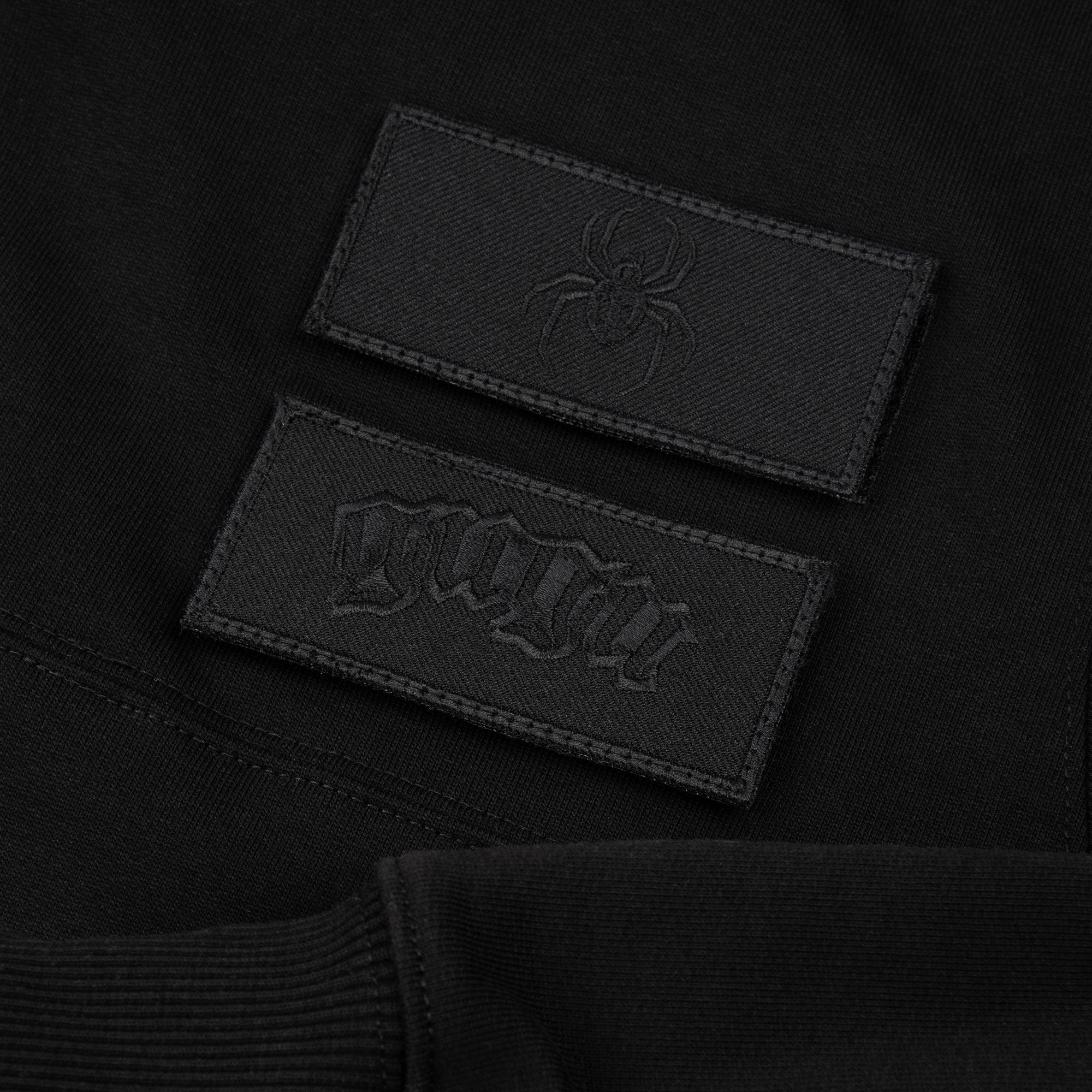 GUGU hoodie tech "GHOST OPS" black