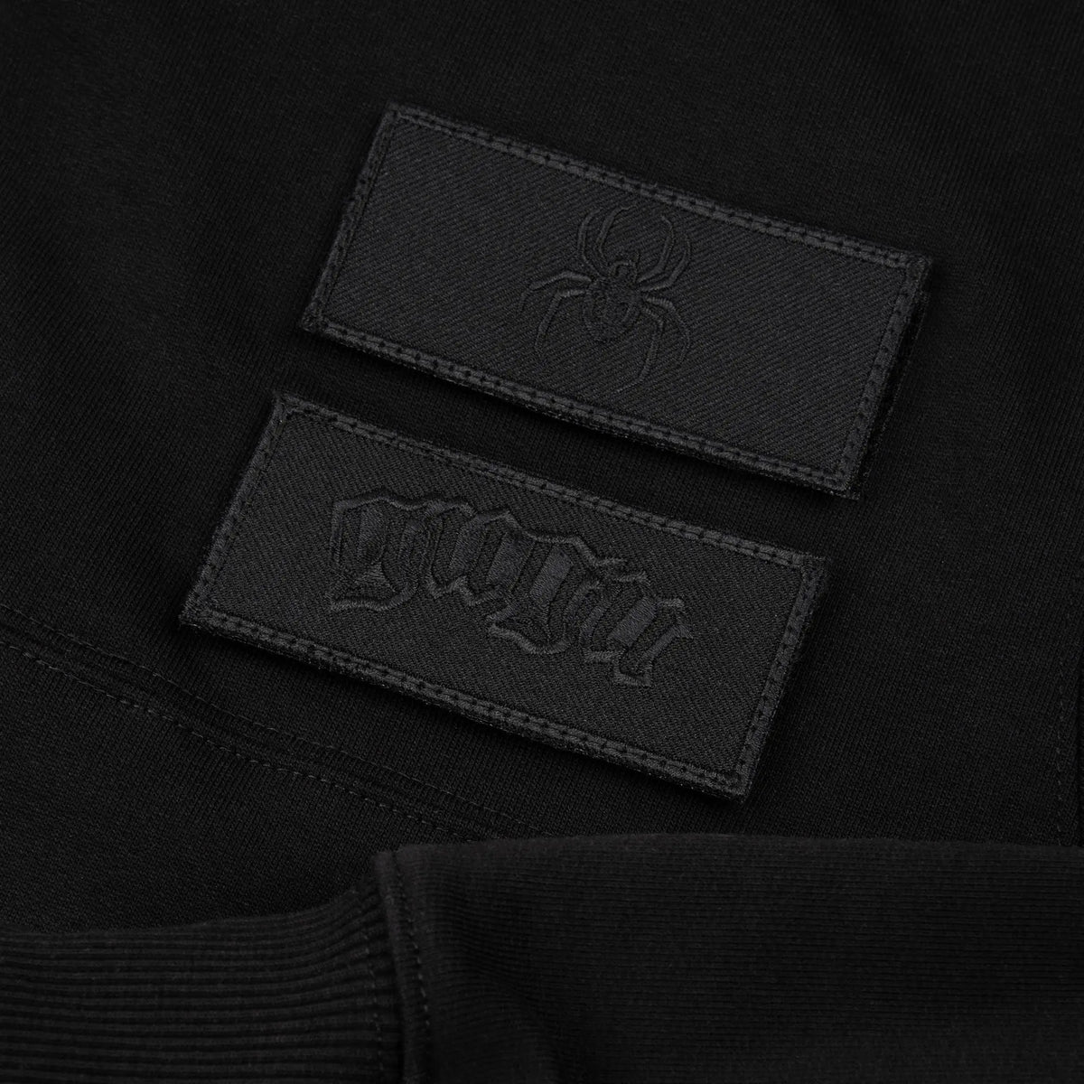 GUGU hoodie tech "GHOST OPS" black