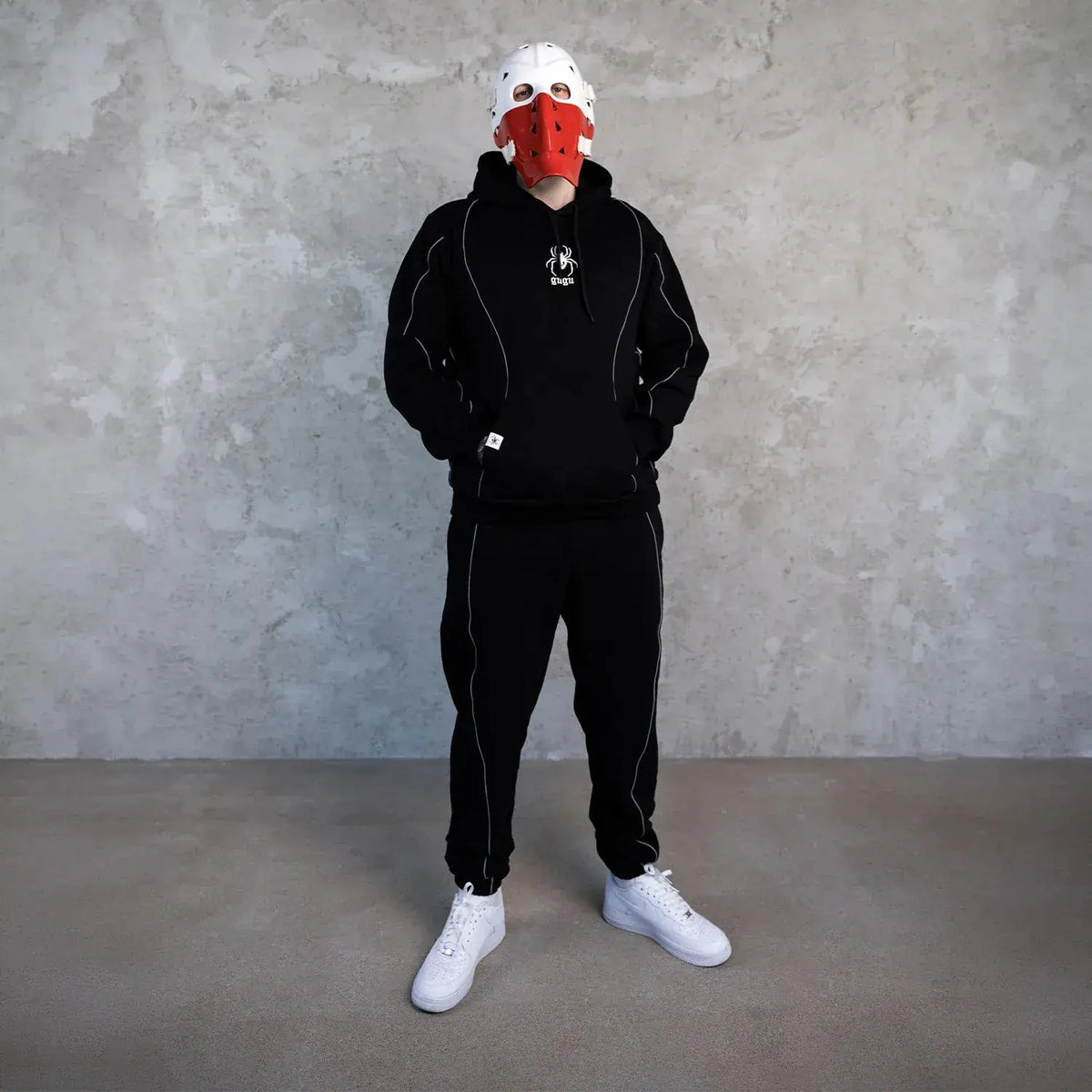 GUGU hoodie "TRAP CLASS 1" black