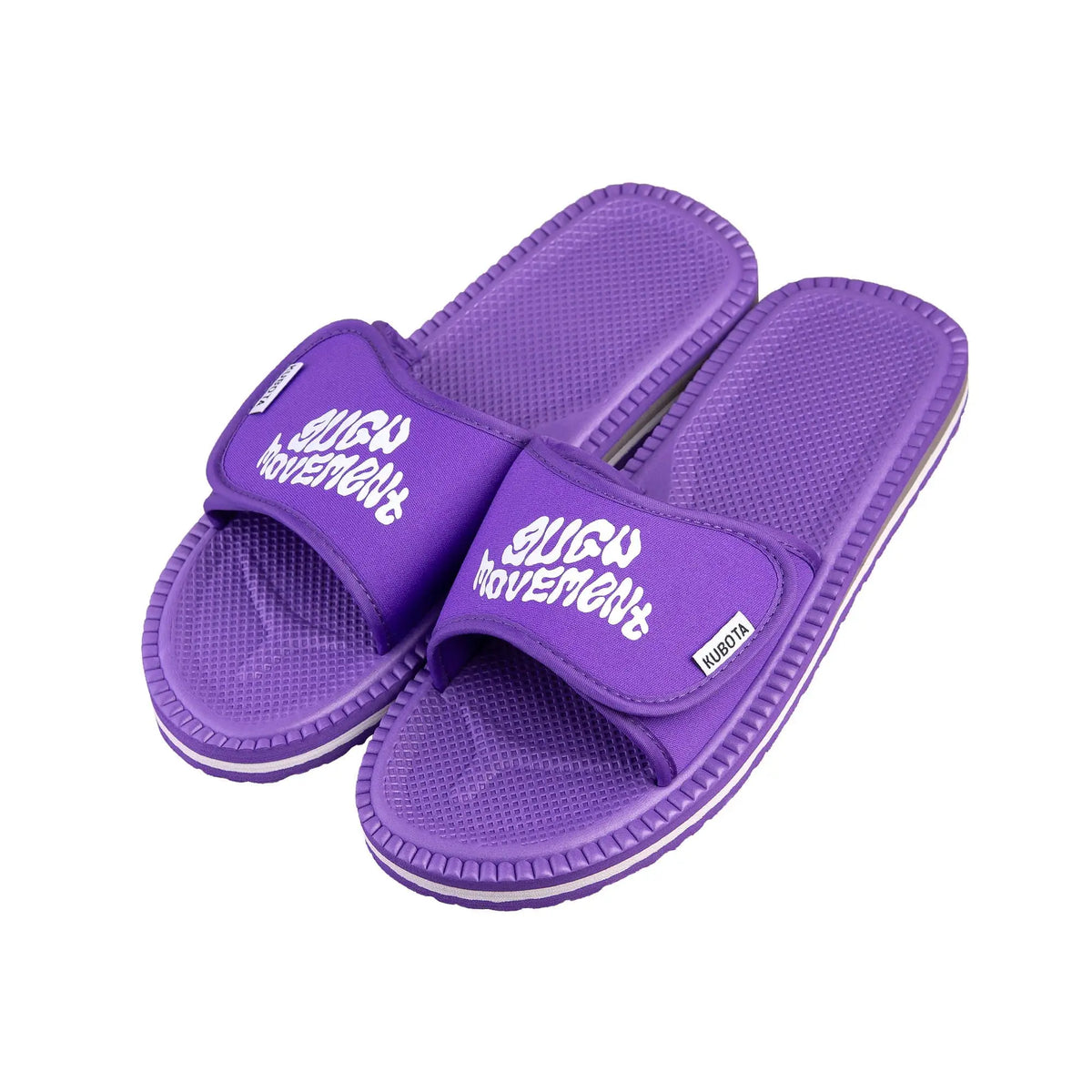 GUGU Klapki „GUGU MOVEMENT” violet