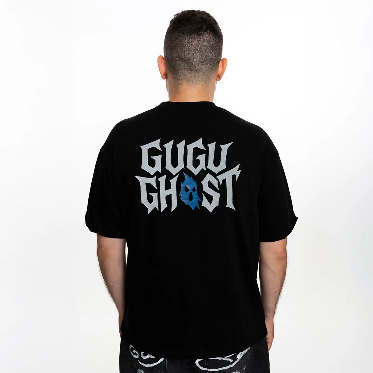 GUGU t-shirt "GUGU GHOST" black