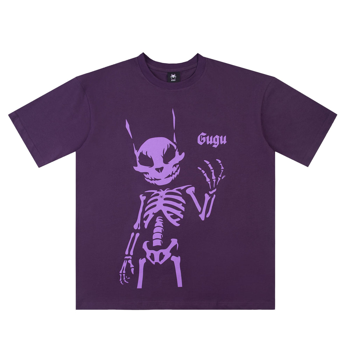 GUGU t-shirt "GUGU RABBIT" violet